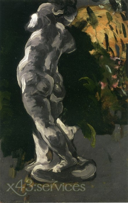 Paul Cezanne - Amour in Gips - Amour in Plaster - zum Schließen ins Bild klicken